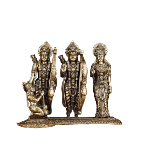 Intricate Brass Lightweight Ram Darbar Idol 6.5 Inch - Complete Set | Jaipurio